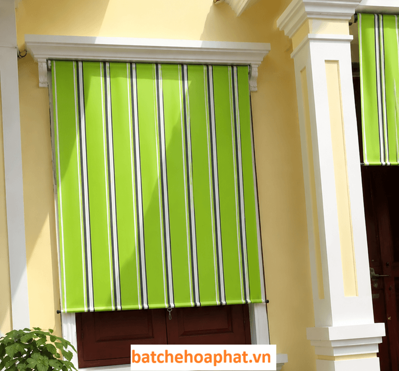 Mẫu bạt tự cuốn che cửa sổ hiện đại