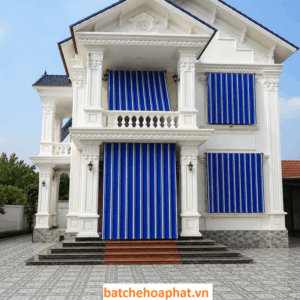 Bạt tự cuốn che cửa sổ biệt thự