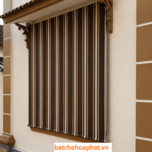 Lắp đặt bạt tự cuốn che cửa sổ