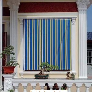 bạt tự cuốn che cửa sổ hiện đại